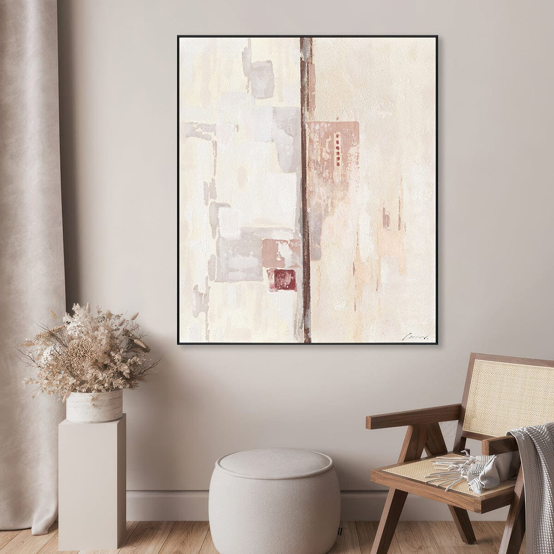 Harmony - Beige Abstract Painting#M5549 Painting artwepaint 