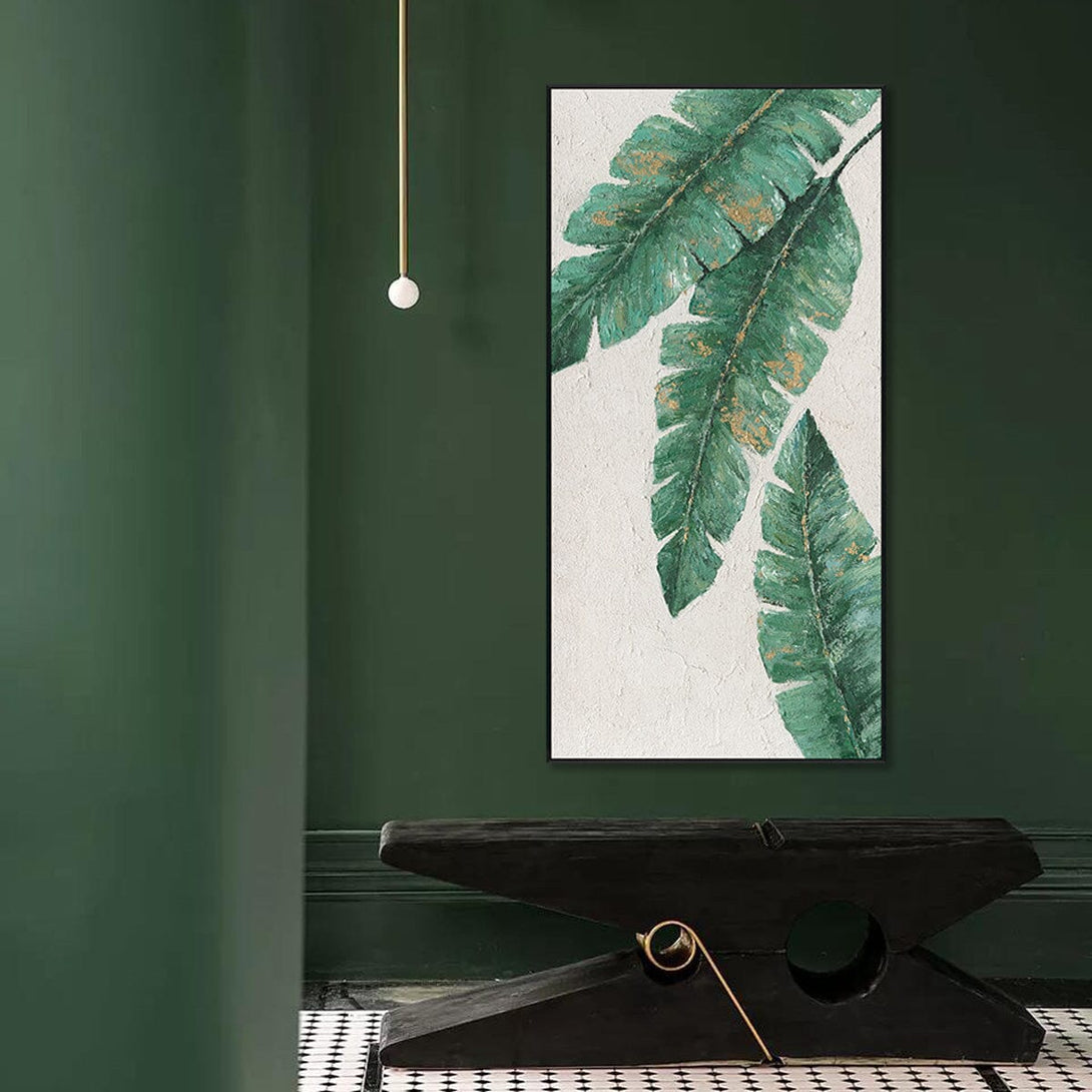 Lively Green - Tropical Plant Wall Art #L0633 Painting artwepaint 