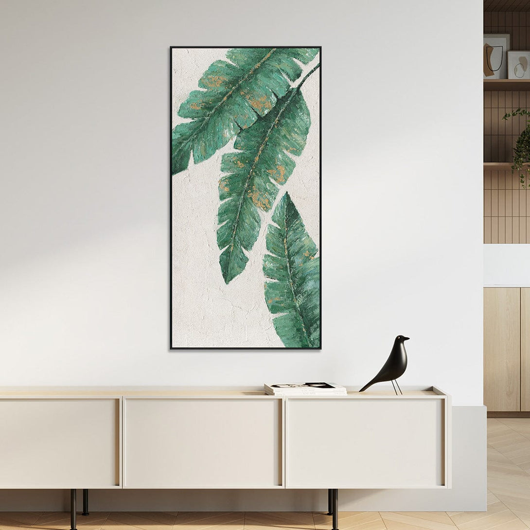 Lively Green - Tropical Plant Wall Art #L0633 Painting artwepaint 