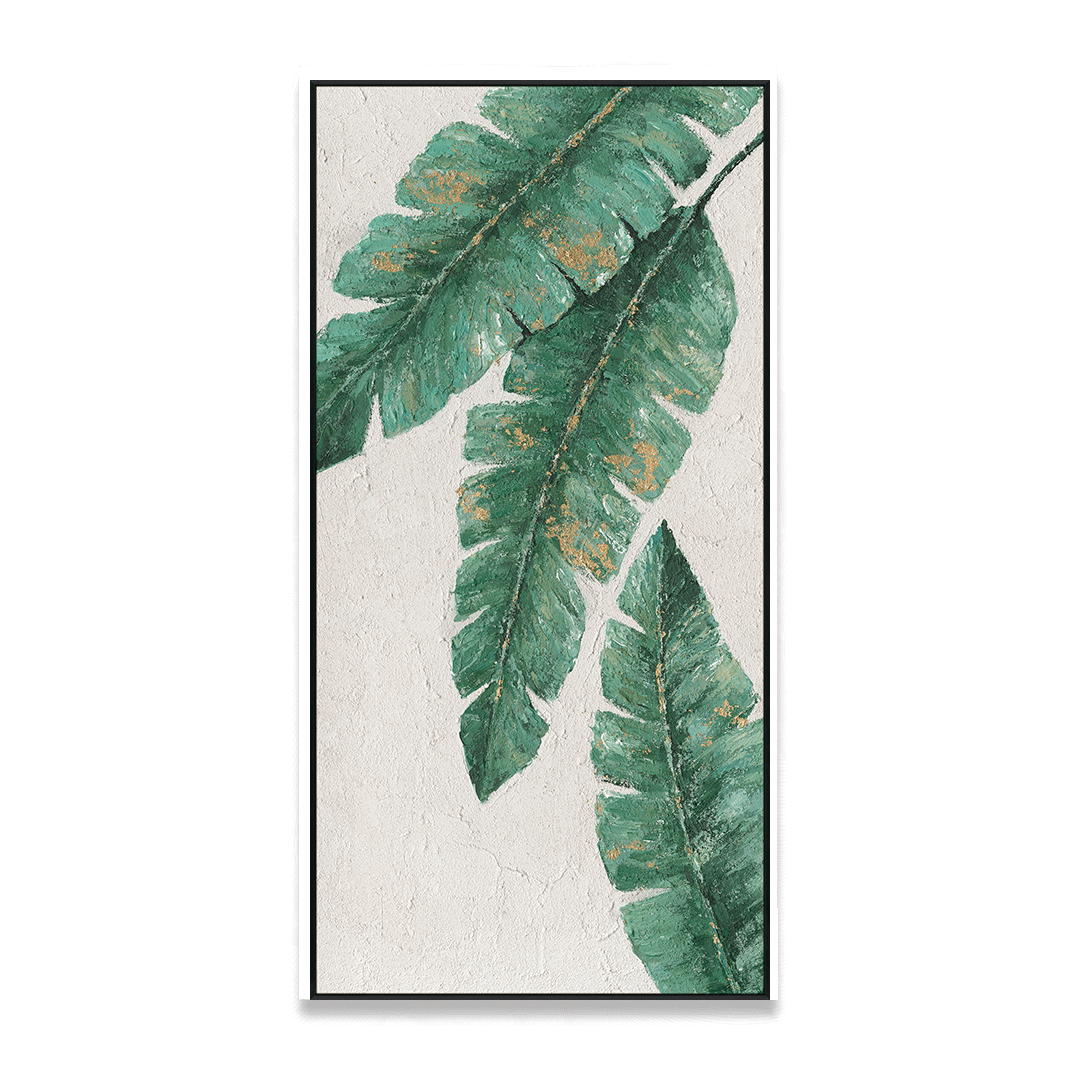 Lively Green - Tropical Plant Wall Art #L0633 Painting artwepaint 