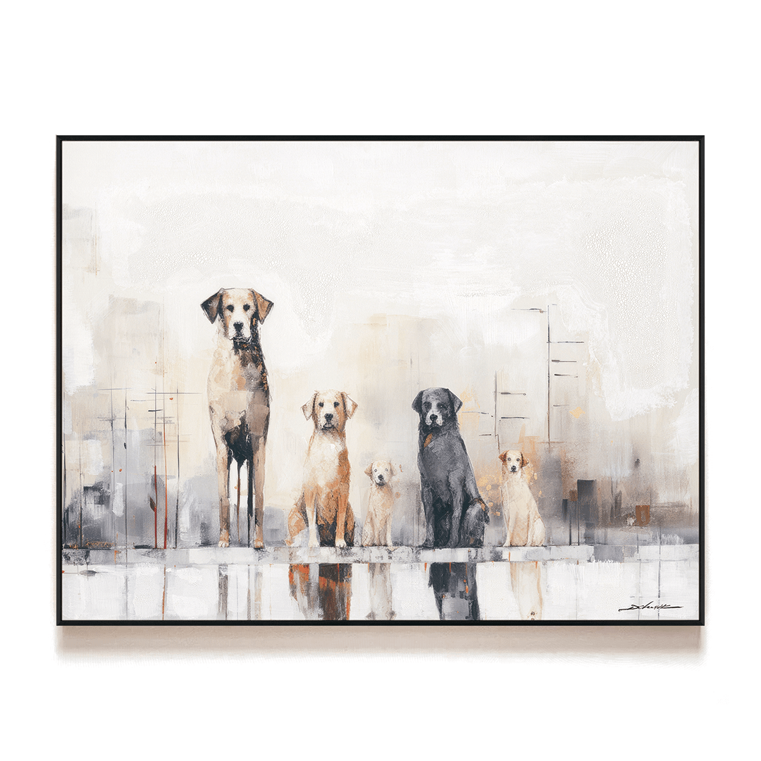 Loyal Watch - Dog Pack Art#M6709 Painting artwepaint 
