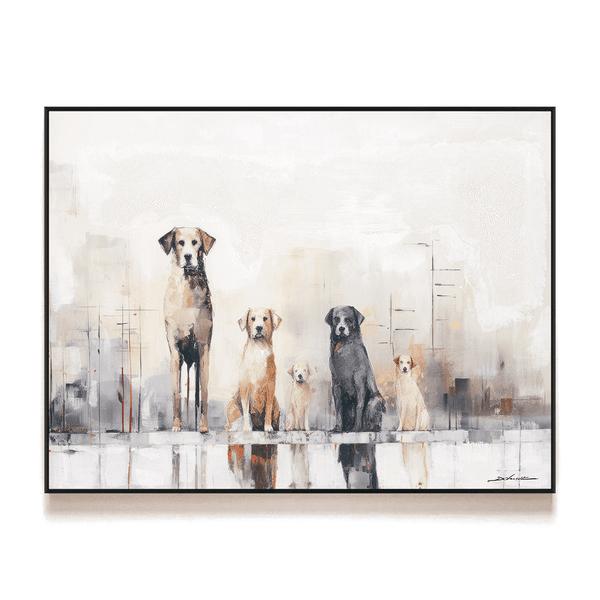 Loyal Watch - Dog Pack Art#M6709 Painting artwepaint 