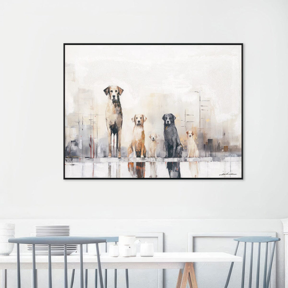 Loyal Watch - Dog Pack Art#M6709 Painting artwepaint 