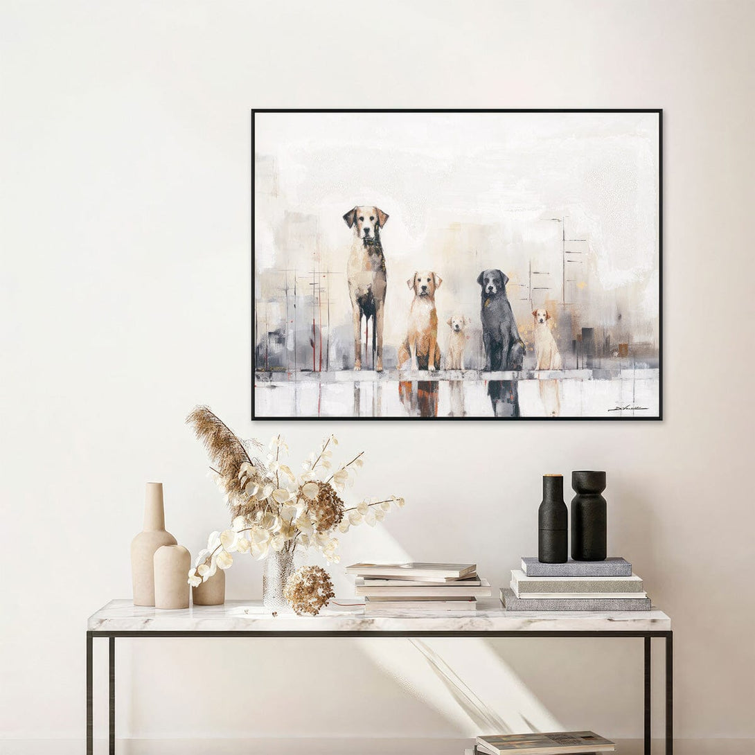 Loyal Watch - Dog Pack Art#M6709 Painting artwepaint 