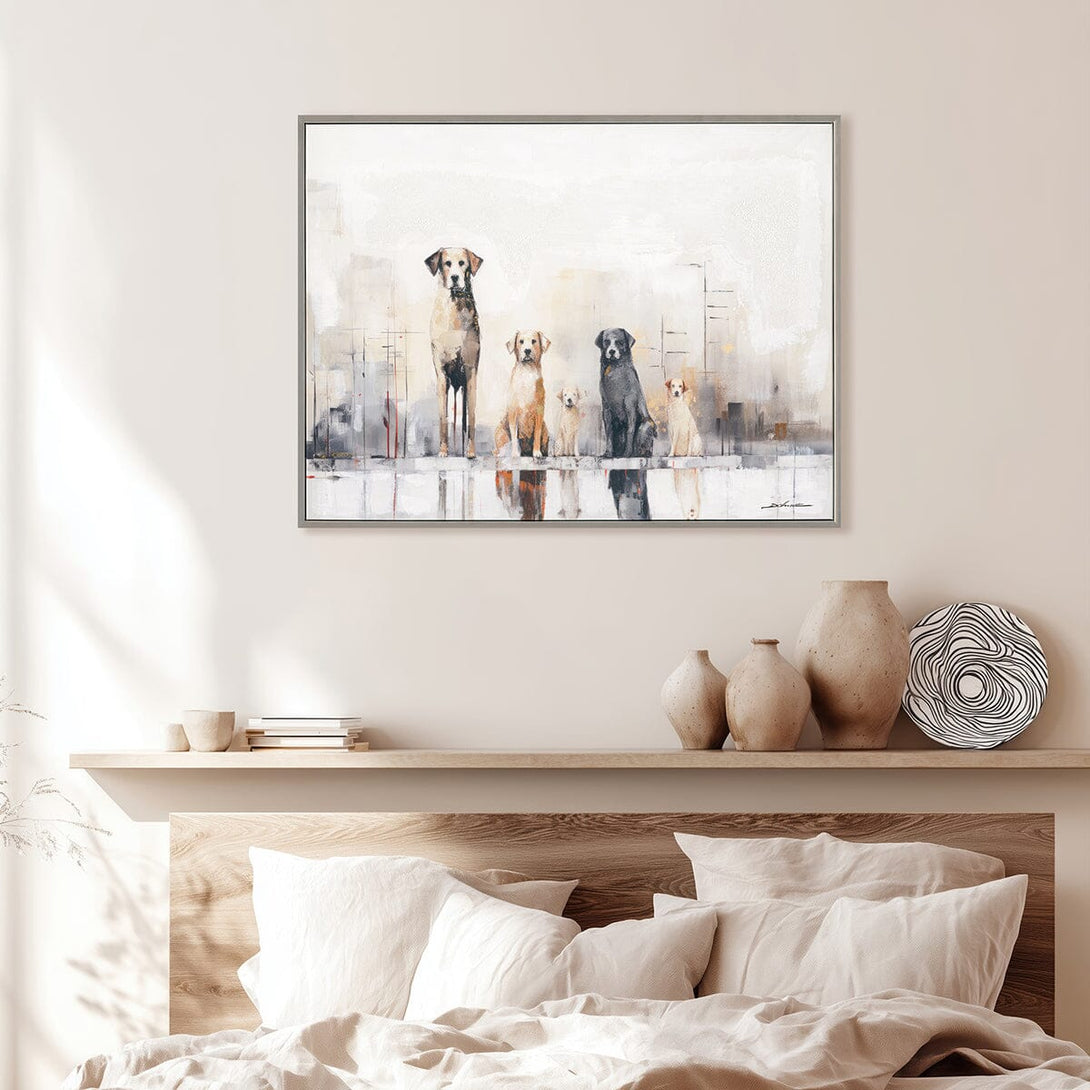 Loyal Watch - Dog Pack Art#M6709 Painting artwepaint 