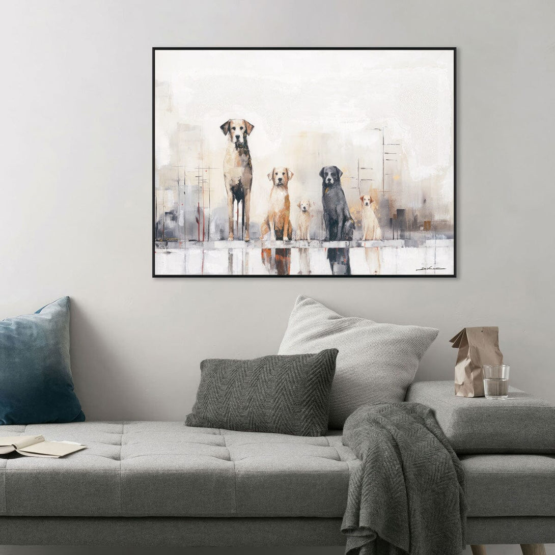 Loyal Watch - Dog Pack Art#M6709 Painting artwepaint 