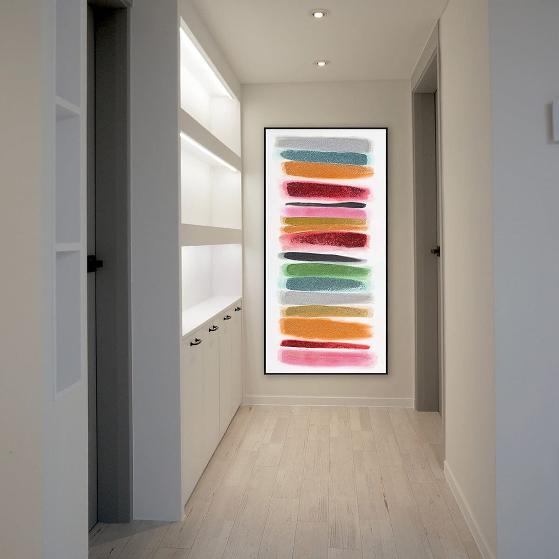 Luminous Flow - Gradient Abstract Art #J2012 Painting artwepaint 