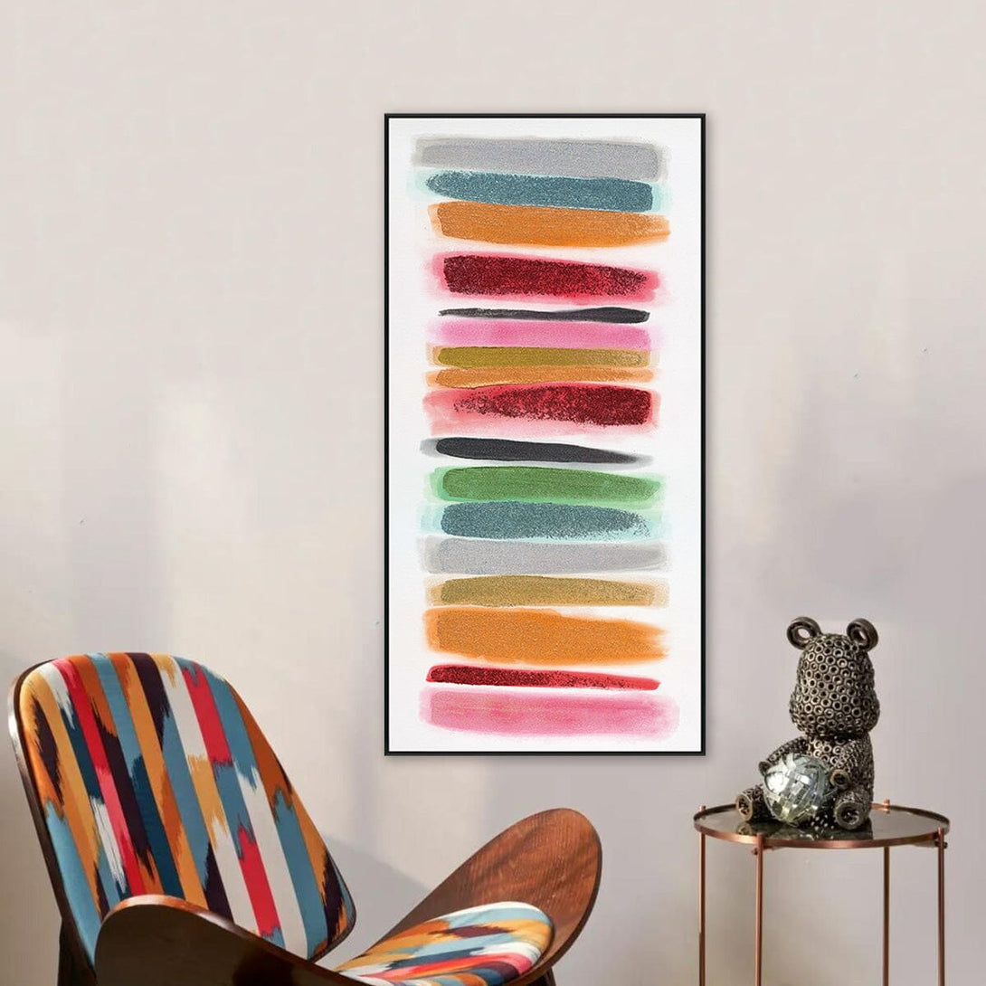 Luminous Flow - Gradient Abstract Art #J2012 Painting artwepaint 