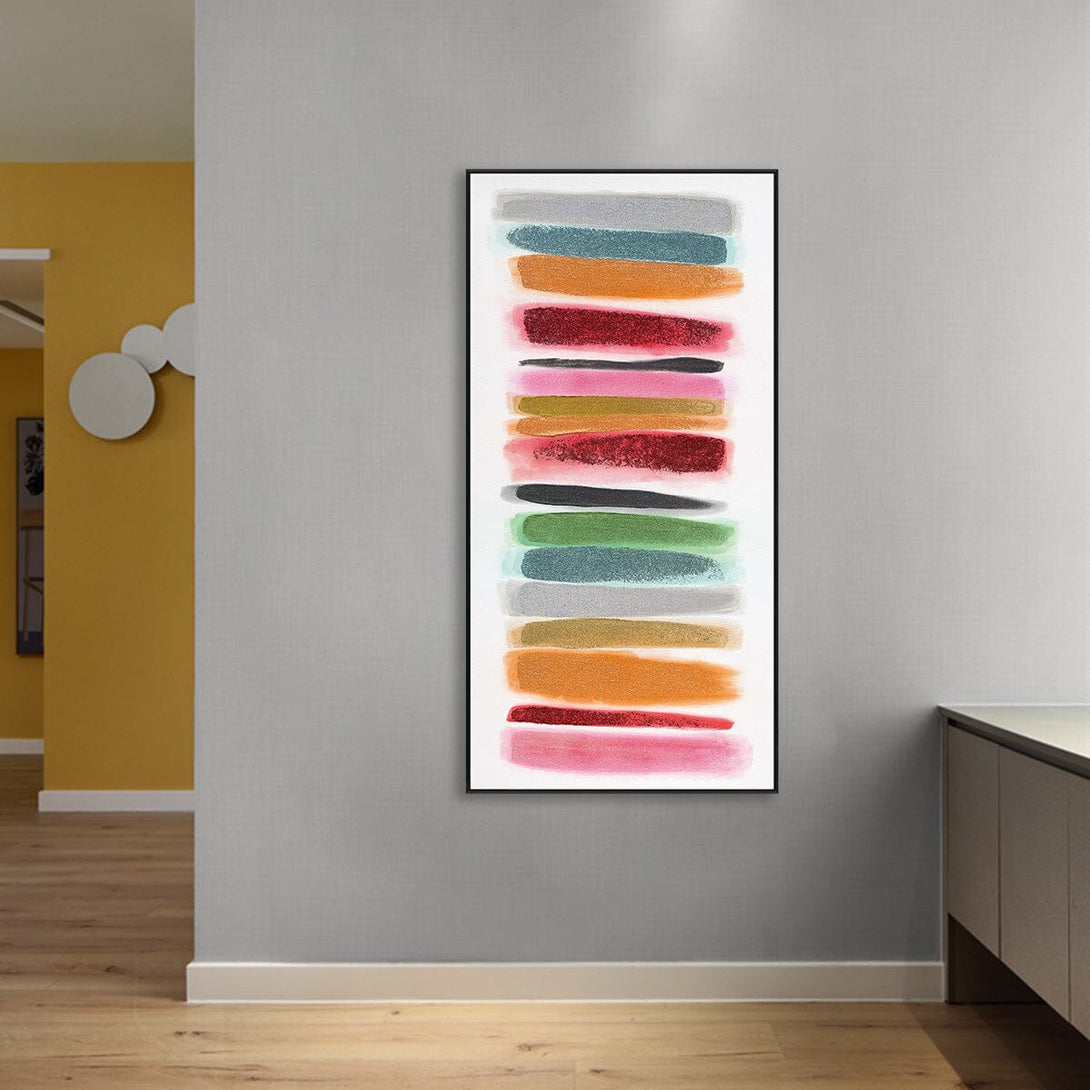 Luminous Flow - Gradient Abstract Art #J2012 Painting artwepaint 