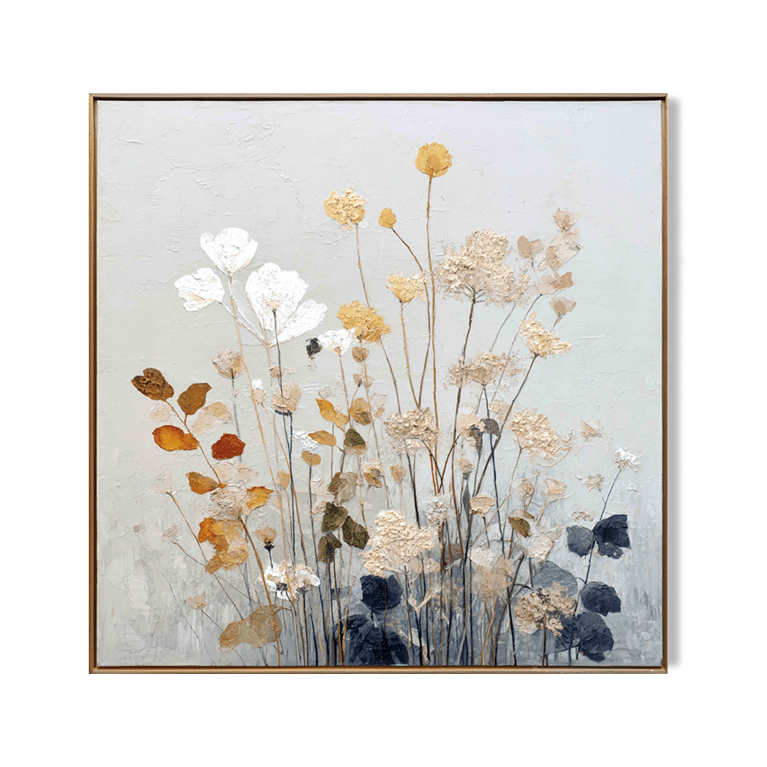 Meadow Glow - Botanical Wall Painting #61 Painting artwepaint 
