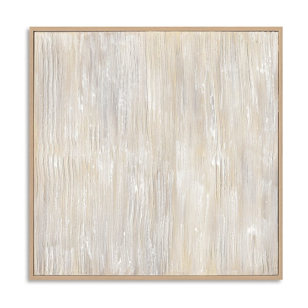 Minimal Beige Texture - Vertical Lines Art #M4789 Painting artwepaint 
