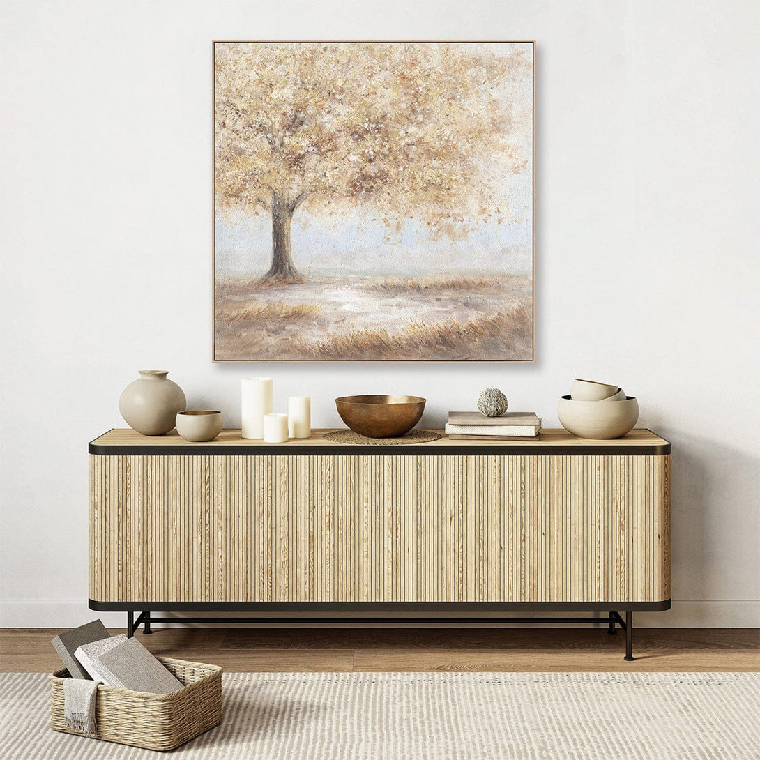 Misty Dawn - Light Abstract Tree#L4544 Painting artwepaint 