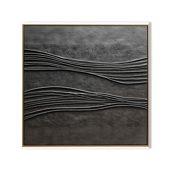 Monochrome Layers – Grey Neutral Textured Painting #93025 Painting artwepaint 
