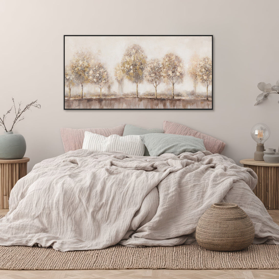 Morning Mist - Abstract Forest#M4574 Painting artwepaint 