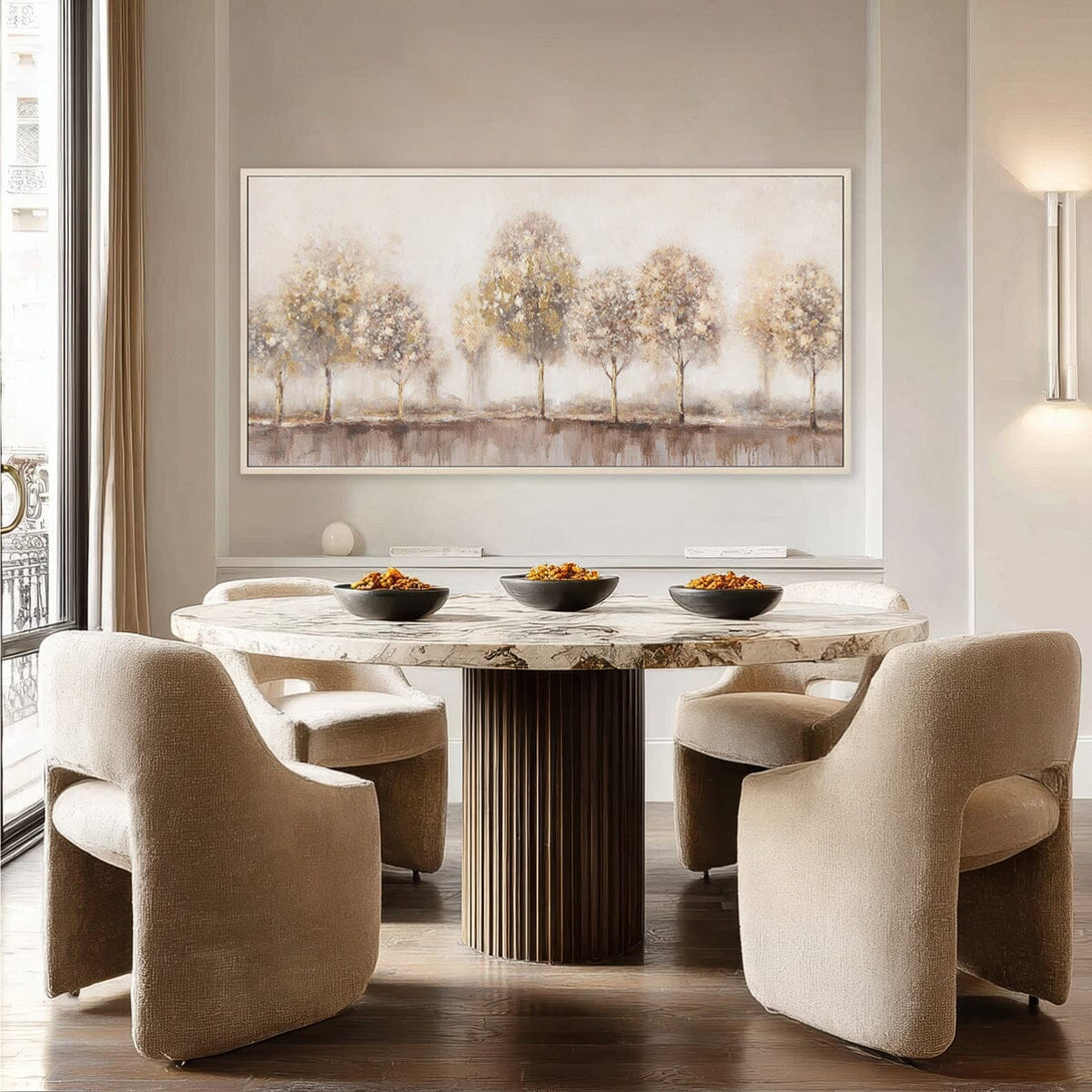 Morning Mist - Abstract Forest#M4574 Painting artwepaint 