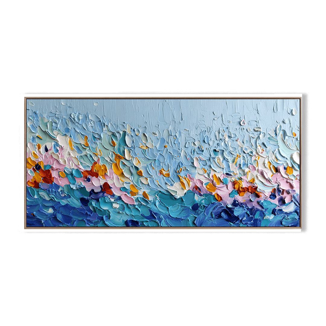 Ocean Bloom – Colorful Abstract Painting #47 Painting artwepaint 