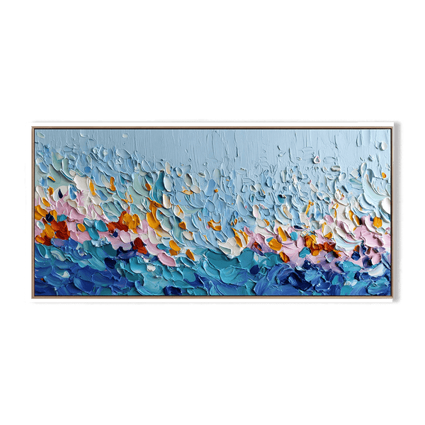 Ocean Bloom – Colorful Abstract Painting #47 Painting artwepaint 