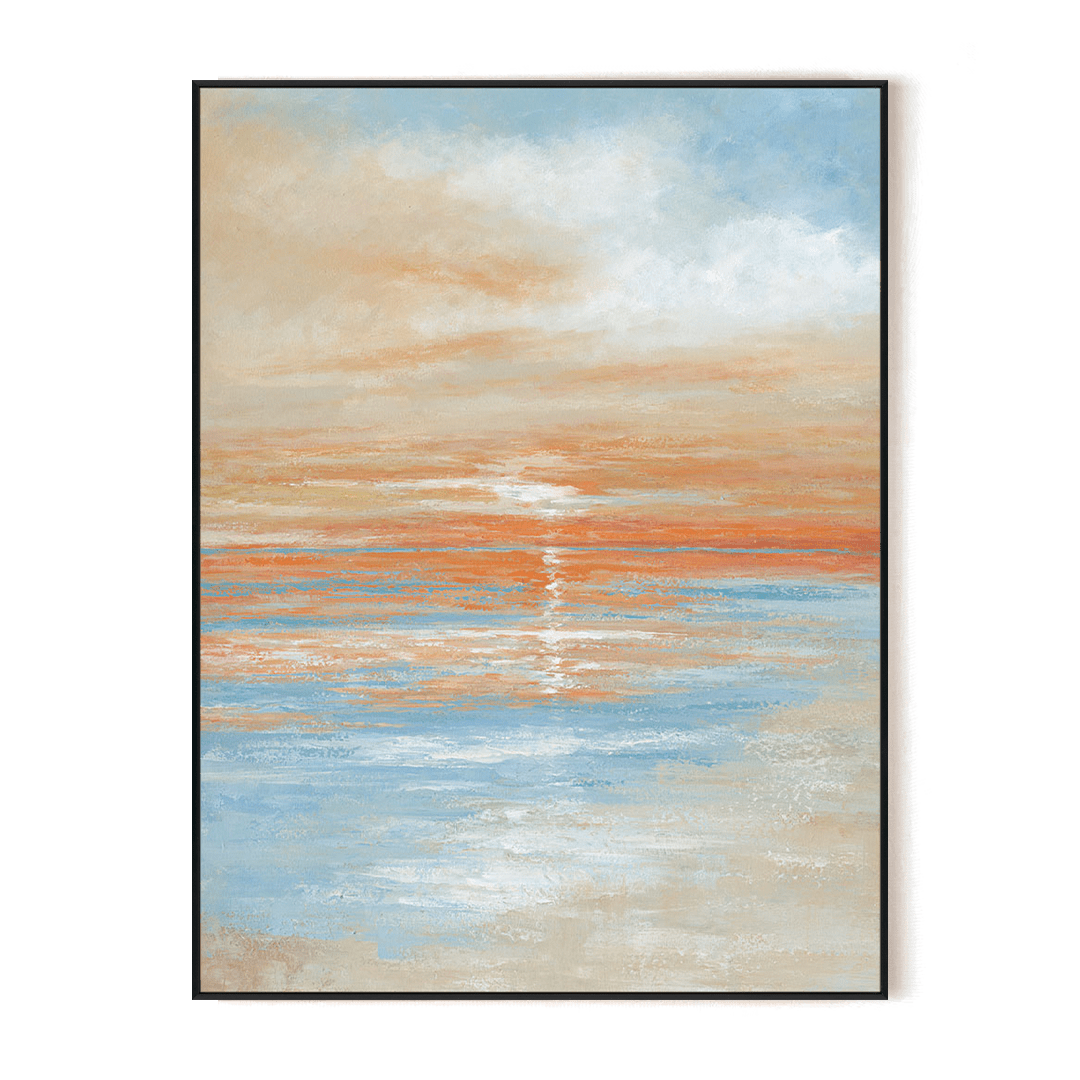 Ocean Mist – Blue Abstract Oil Painting #K0750 Painting artwepaint 