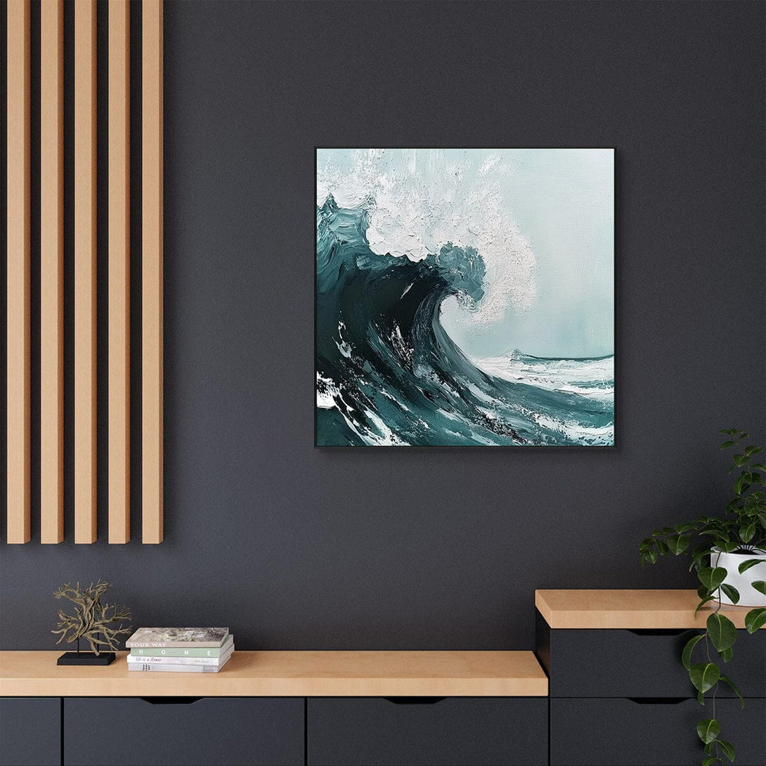 Ocean Surge - Textured Wave Painting #RDS1(161) Painting artwepaint 