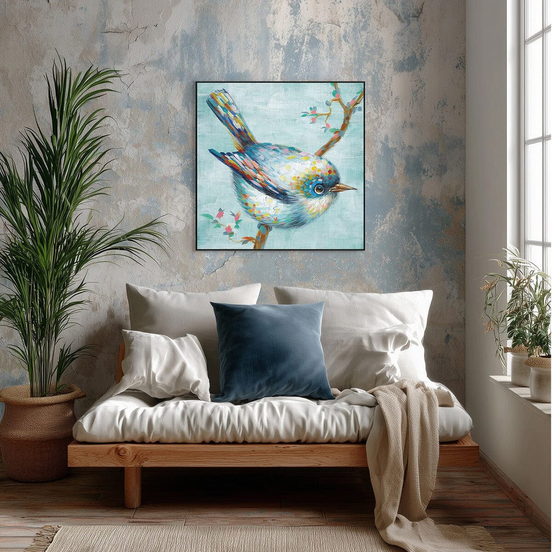 Pastel Bird – Gentle Spring Painting #I2048 Painting artwepaint 
