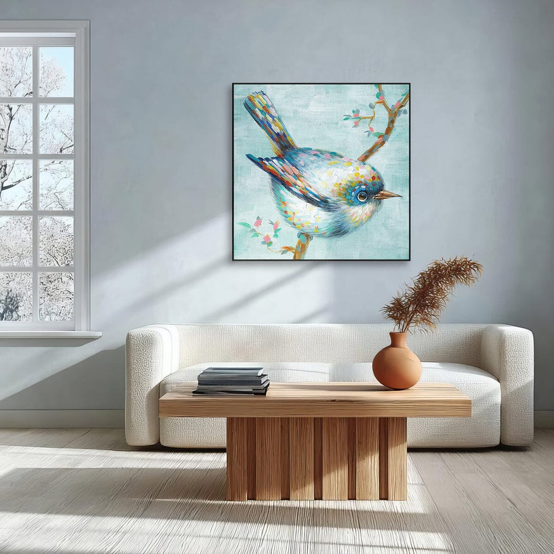 Pastel Bird – Gentle Spring Painting #I2048 Painting artwepaint 