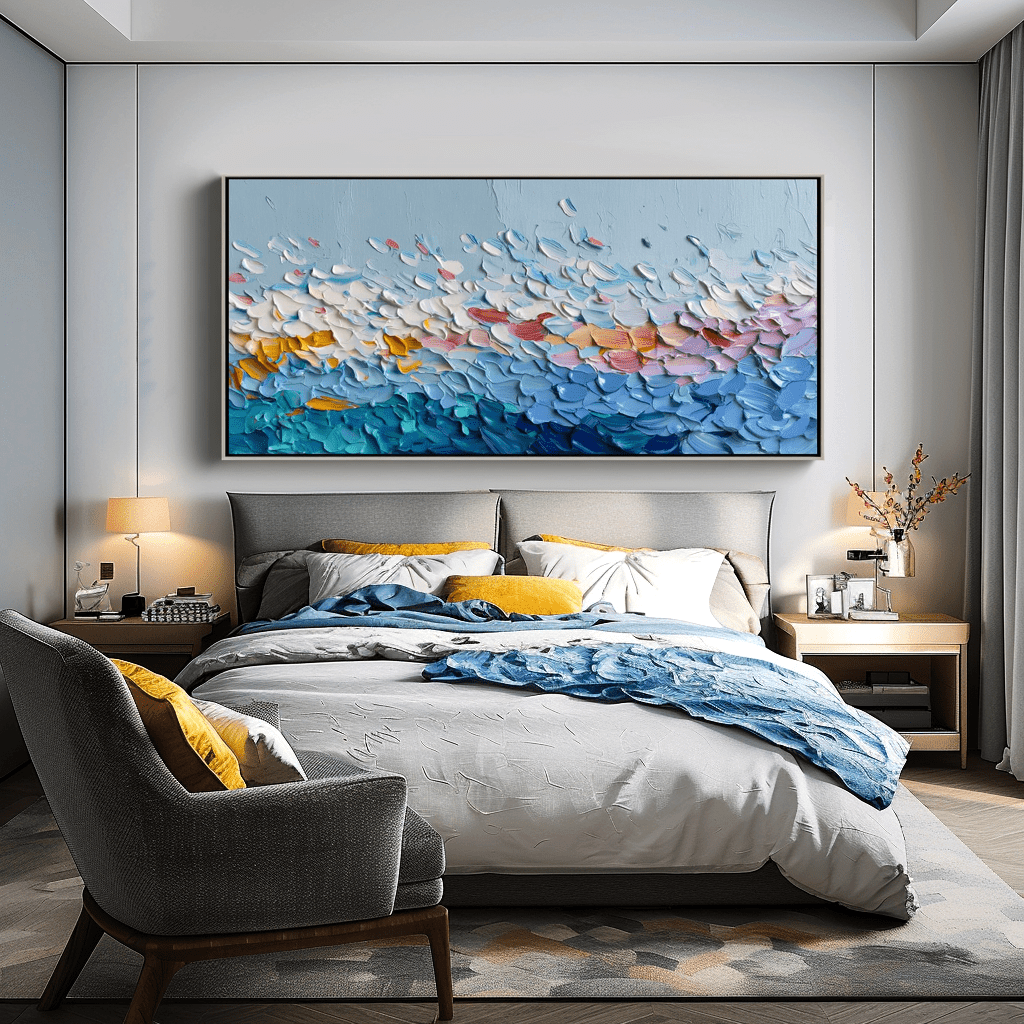 Pastel Waves – Abstract Ocean Painting #48 Painting artwepaint 