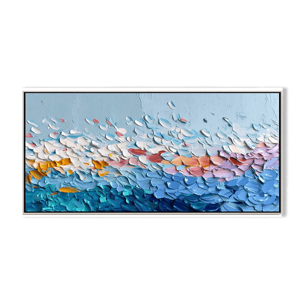 Pastel Waves – Abstract Ocean Painting #48 Painting artwepaint 