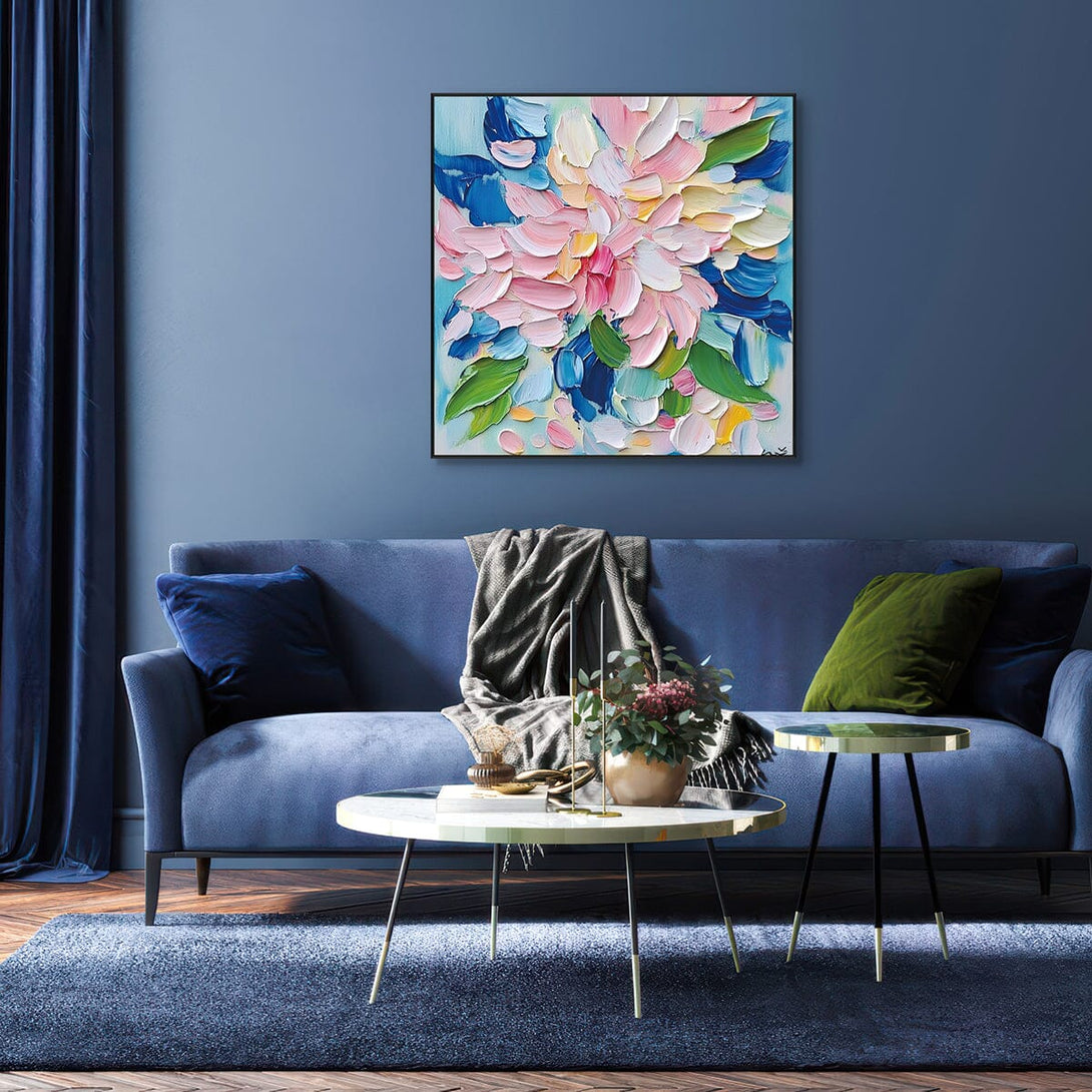 Petal Dance - Colorful Abstract Floral Painting #RCH8(114) Painting artwepaint 