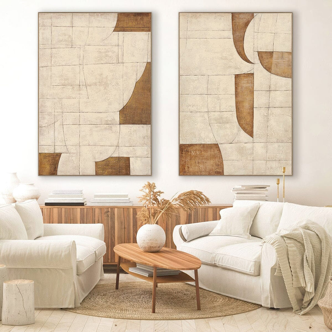 Poem of Curves - Geometric Texture Art #R2547 Painting artwepaint 
