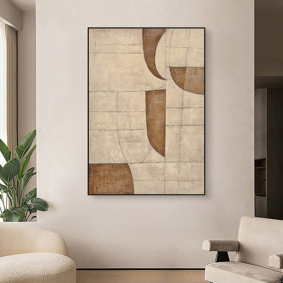 Poem of Curves - Geometric Texture Art #R2547 Painting artwepaint 