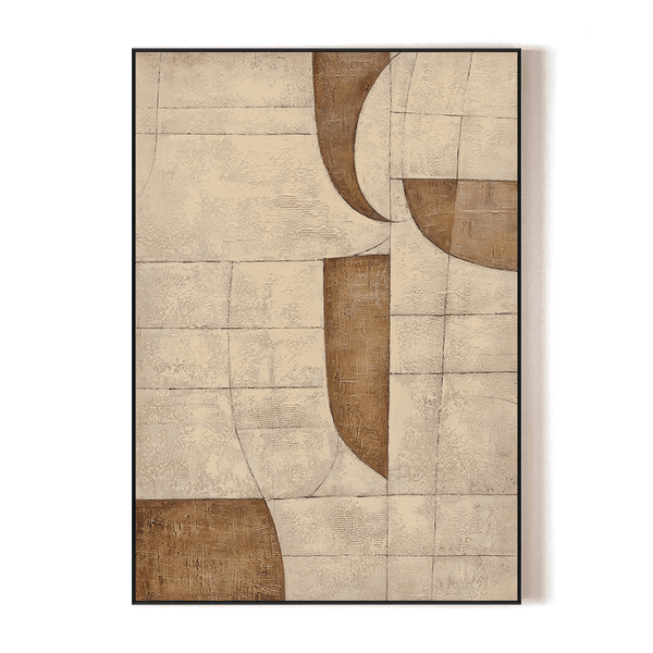 Poem of Curves - Geometric Texture Art #R2547 Painting artwepaint 