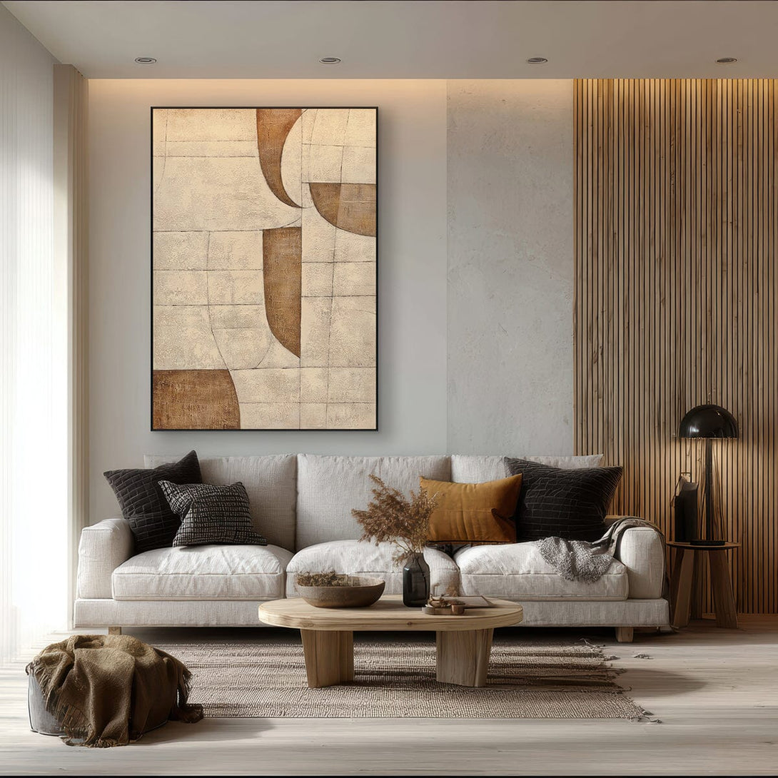 Poem of Curves - Geometric Texture Art #R2547 Painting artwepaint 