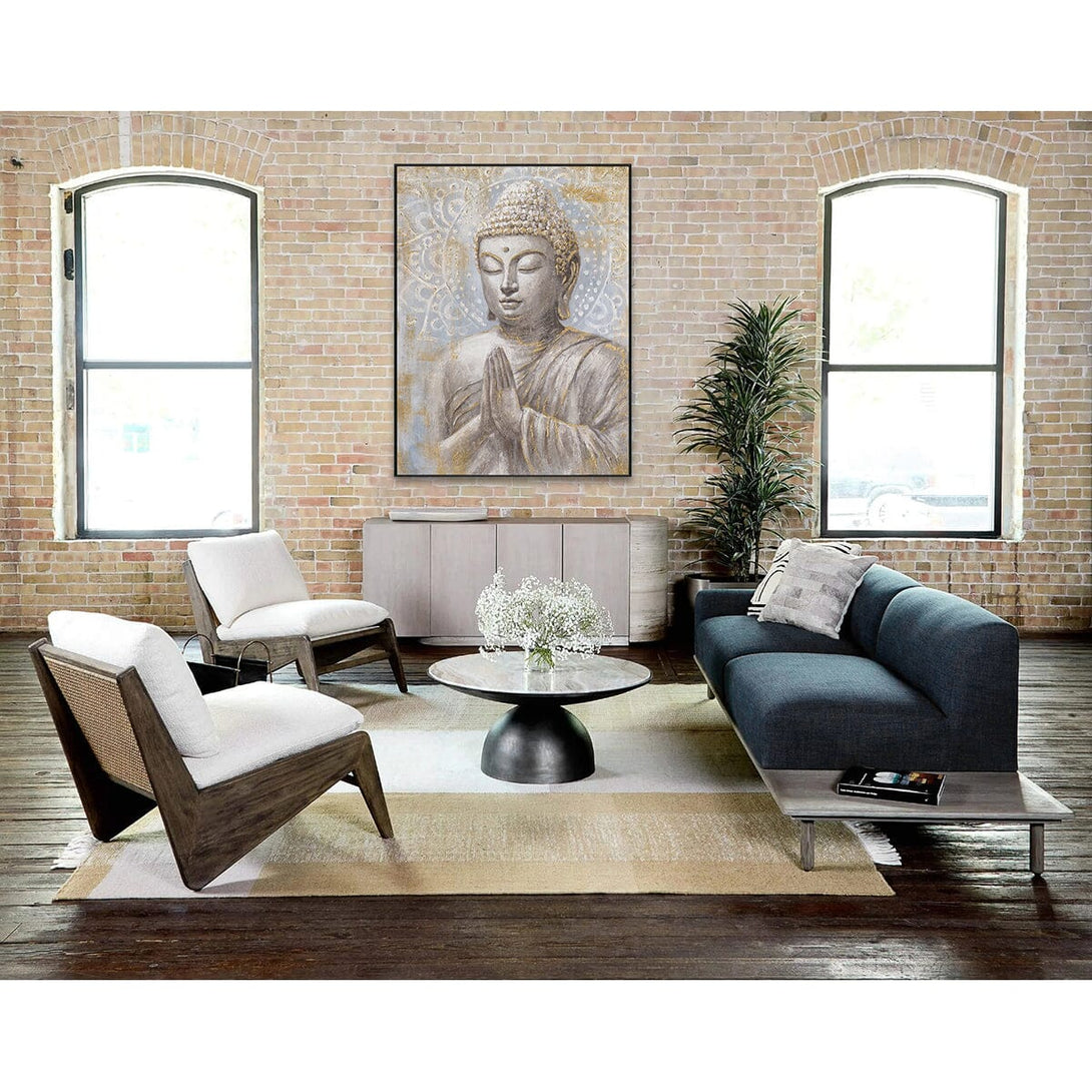 Prayer Serenity - Buddha Gold Leaf Painting #L0634 Painting artwepaint 