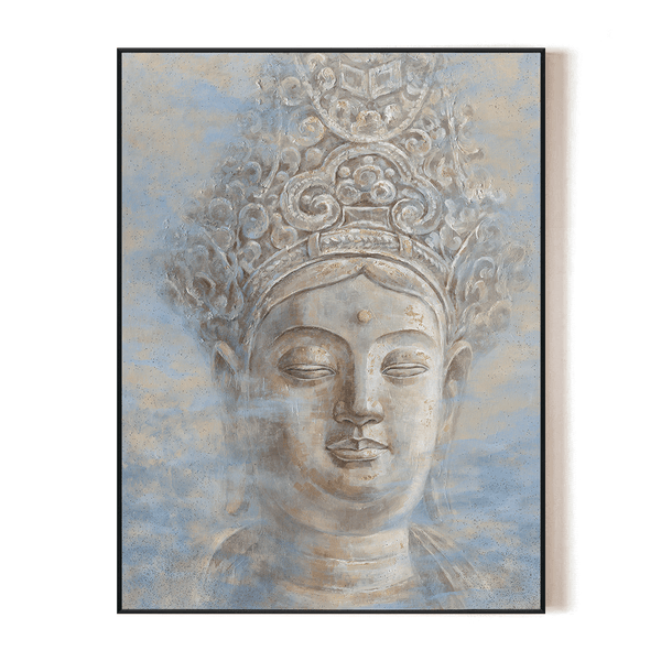 Radiant Aura - Buddha Gold Leaf Glitter Painting #K5090 Painting artwepaint 