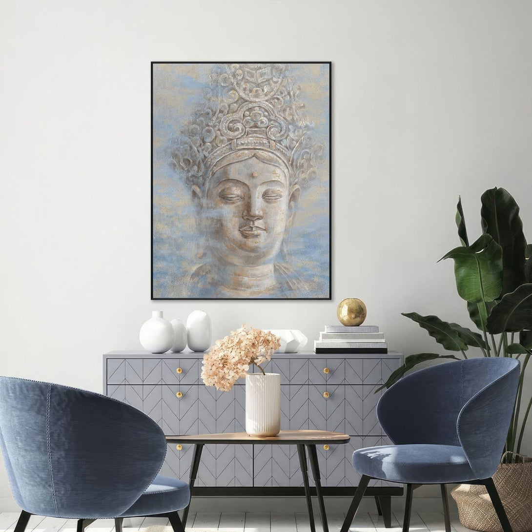 Radiant Aura - Buddha Gold Leaf Glitter Painting #K5090 Painting artwepaint 