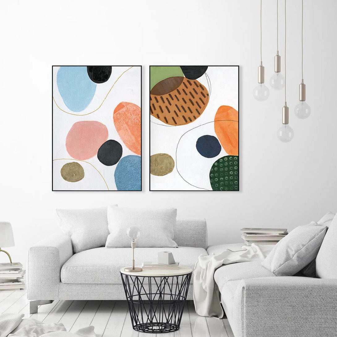 Rhythmic Symphony - Geometric Abstract Art #J1502 Painting artwepaint 