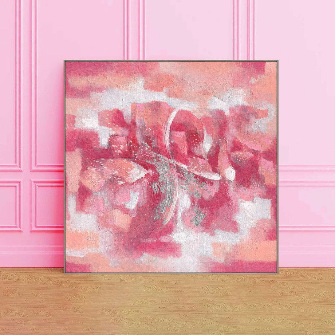 Rose Mist - Warm Textured Abstract Painting #J5117 Painting artwepaint 