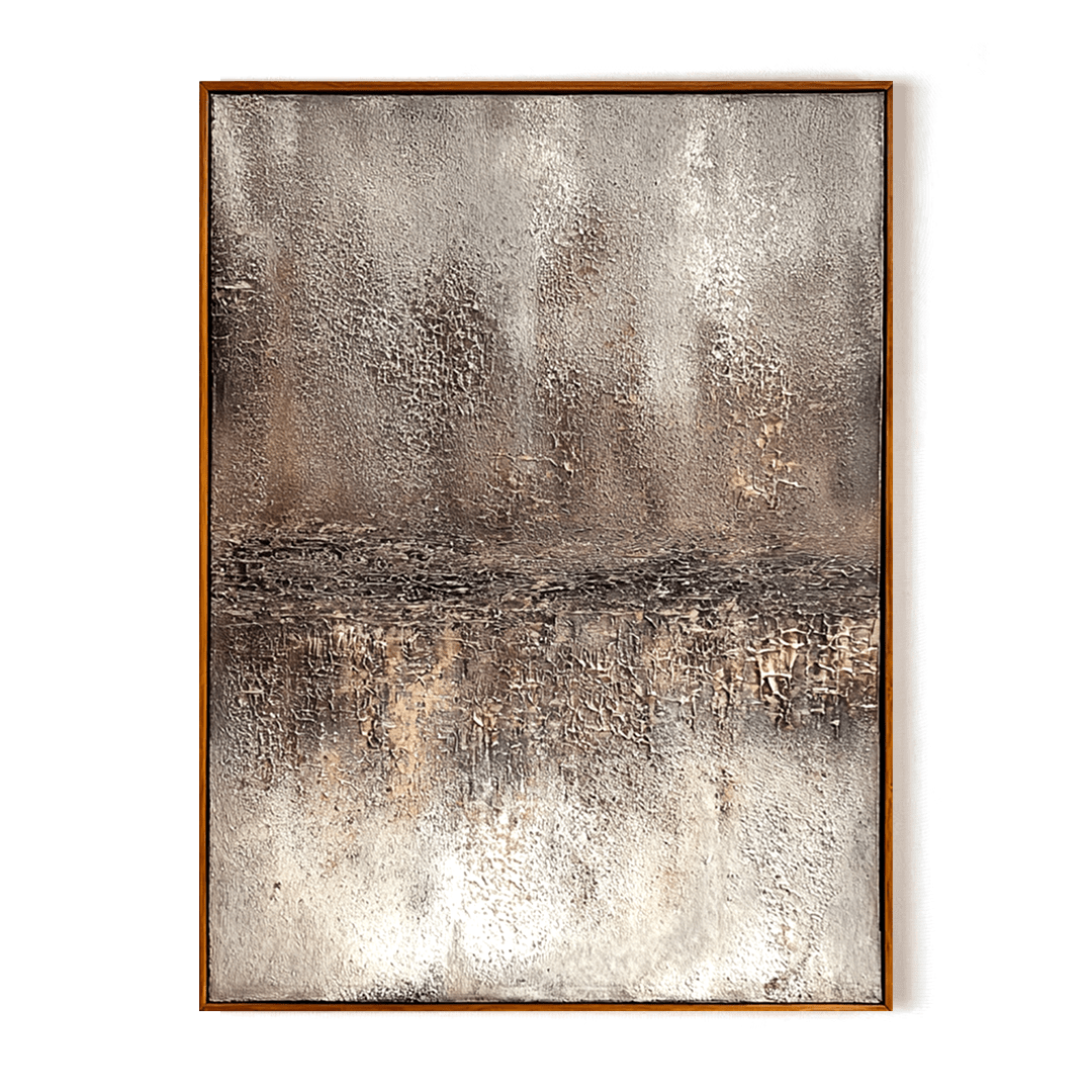 Rustic Bronze Horizon Abstract Painting #93009 Painting artwepaint 