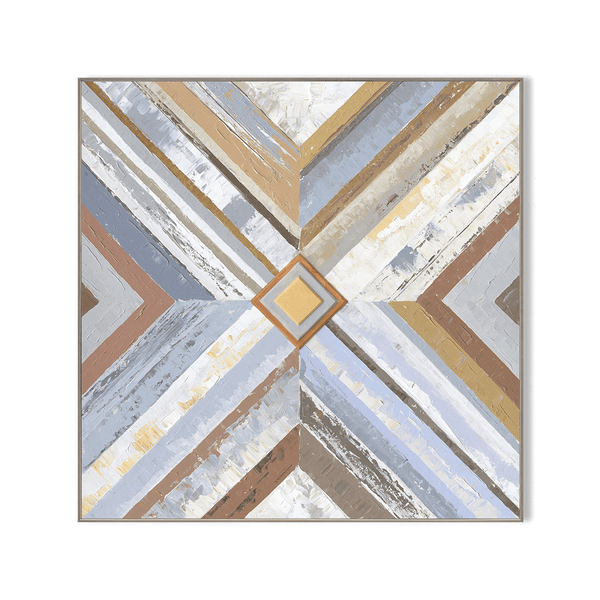 Sands of Harmony - Abstract Geometric Art #J1533 Painting artwepaint 