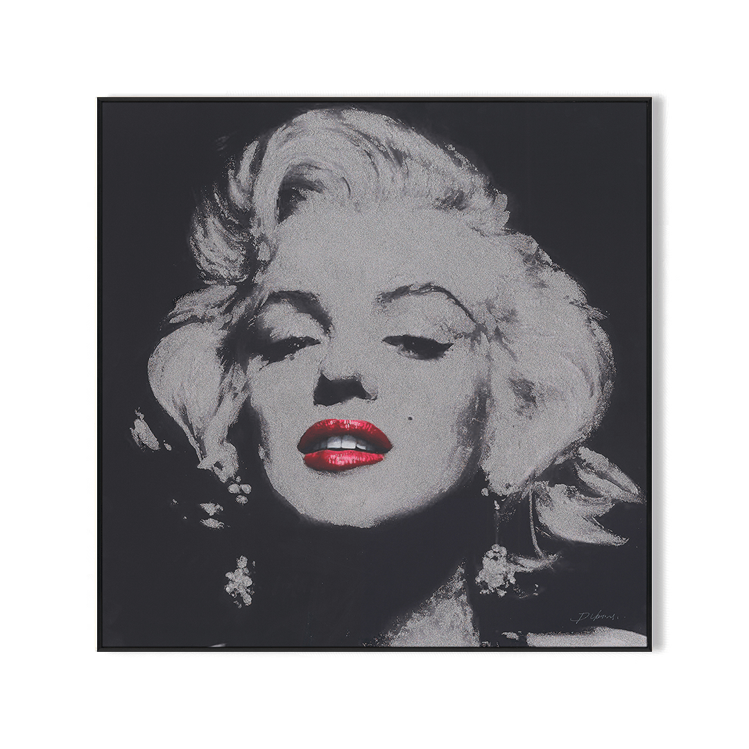 Scarlet Lips - Marilyn Portrait #M5905 Painting artwepaint 