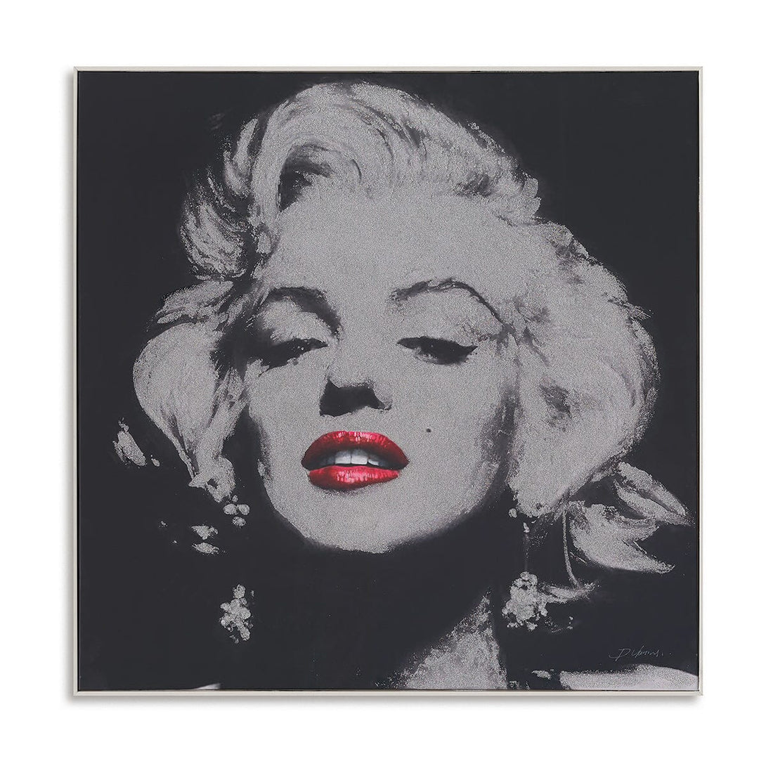 Scarlet Lips - Marilyn Portrait #M5905 Painting artwepaint 
