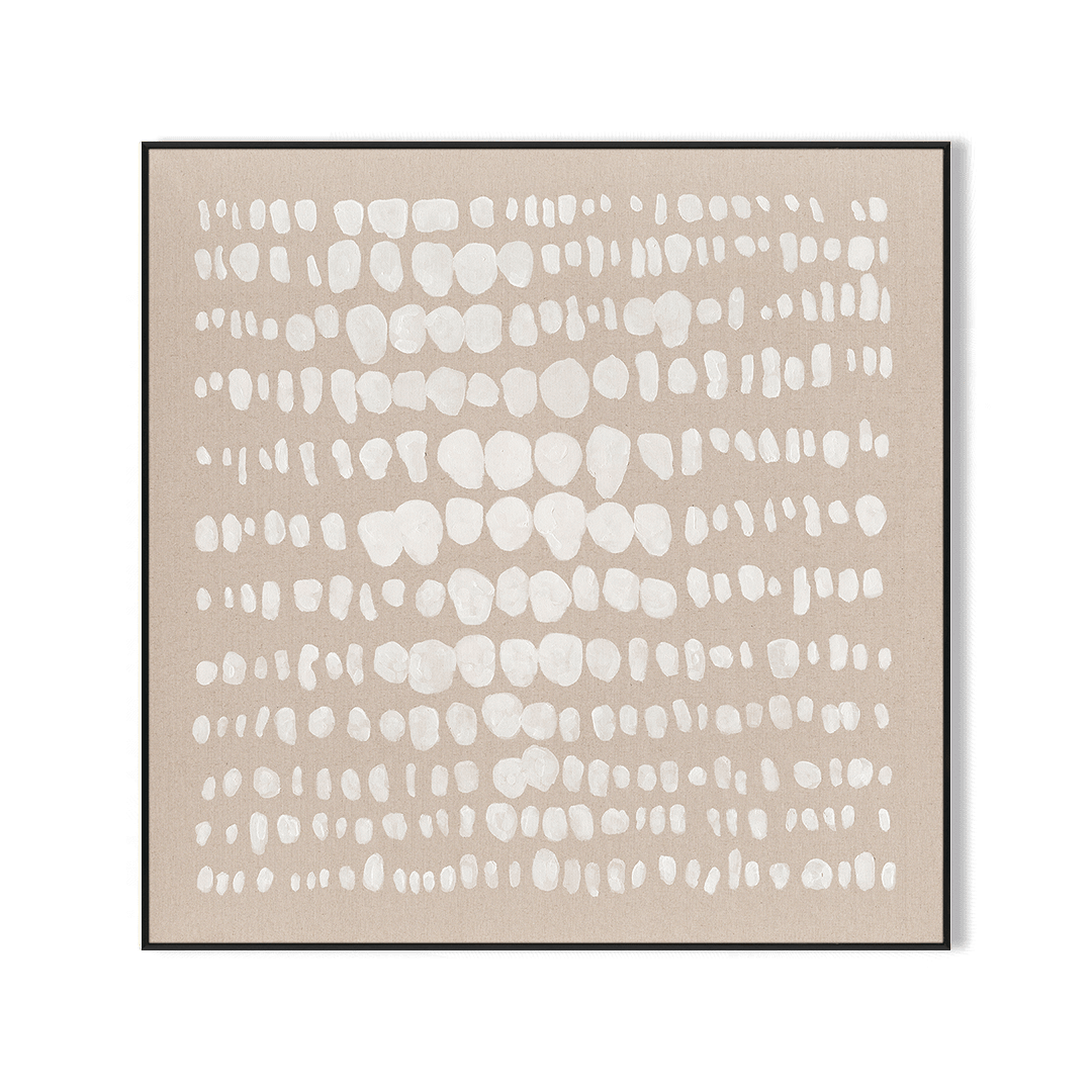 Sequence of Light - White Dot Abstract Painting#L6054 Painting artwepaint 