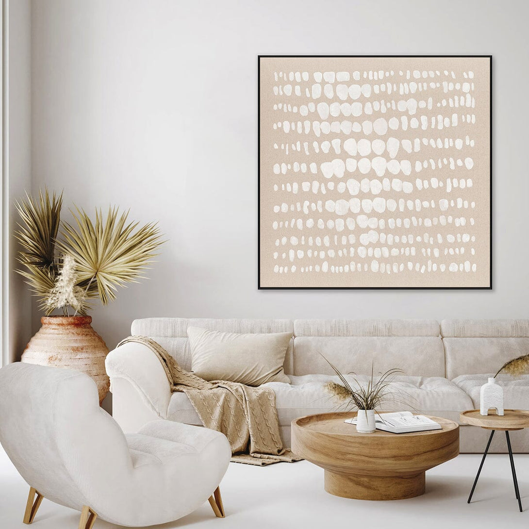 Sequence of Light - White Dot Abstract Painting#L6054 Painting artwepaint 