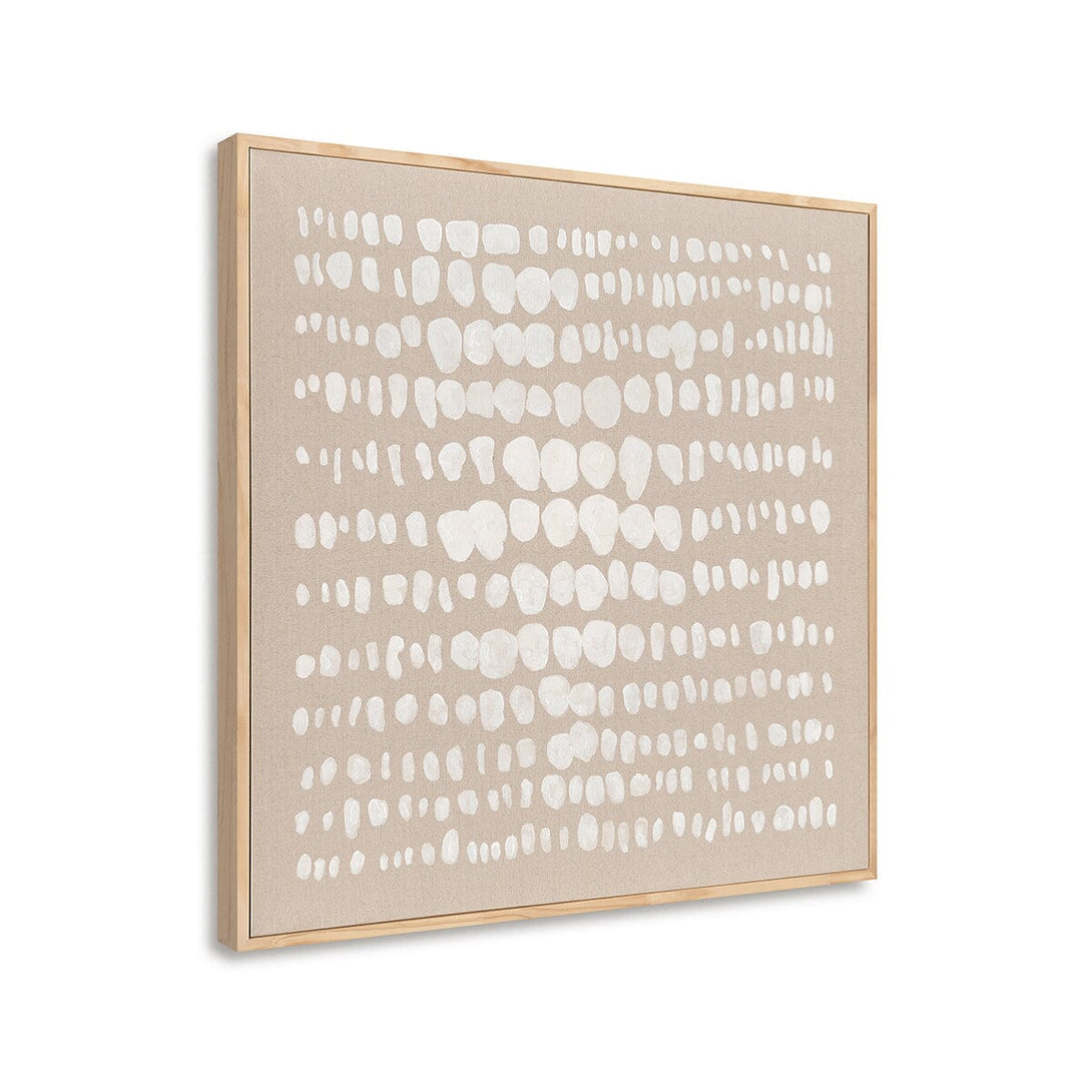 Sequence of Light - White Dot Abstract Painting#L6054 Painting artwepaint 
