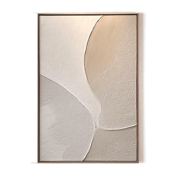 Serene Curves – Minimalist Textured Painting #42 Painting artwepaint 