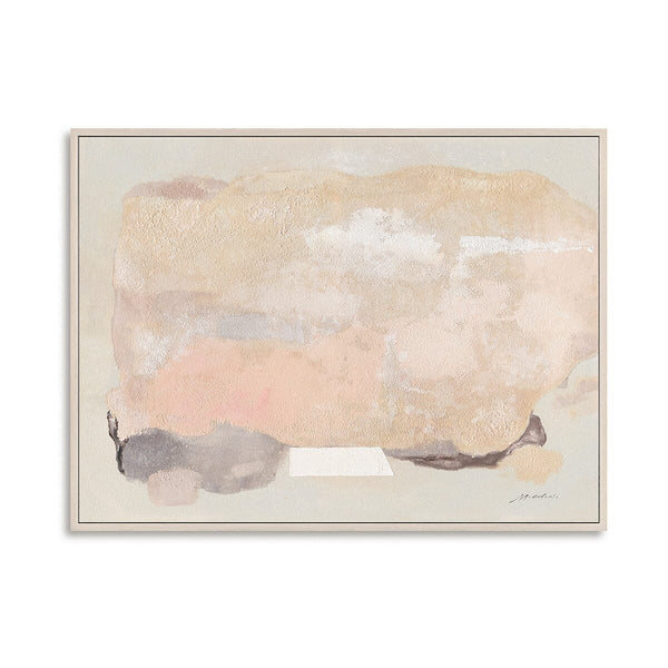 Serene Sandstone - Beige Abstract Painting #M5550 Painting artwepaint 