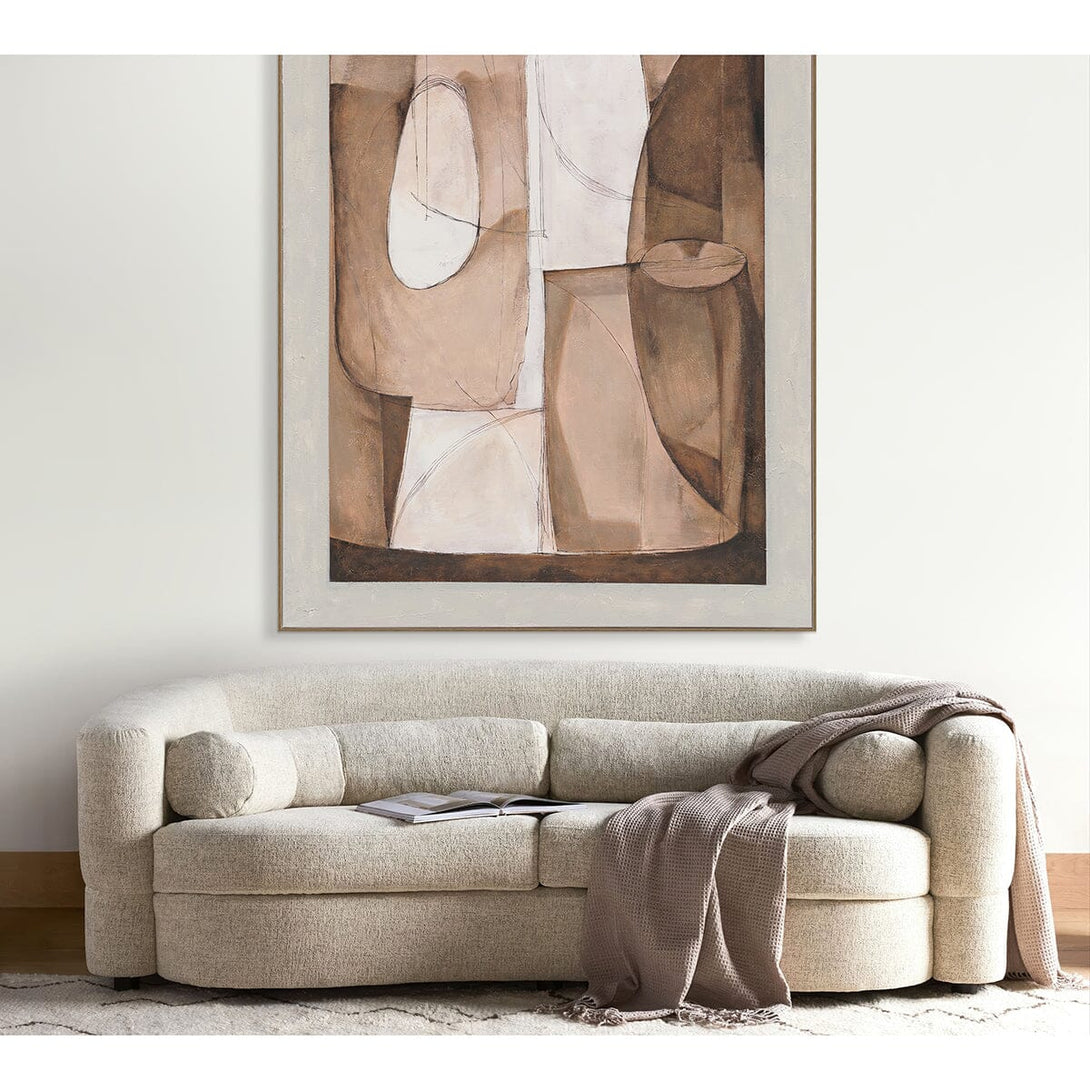 Shapes of Space - Line Abstract #R1015 Painting artwepaint 
