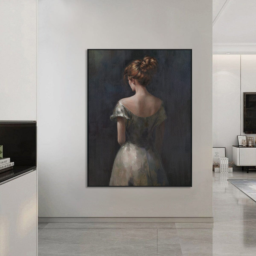 Silent Grace - Classical Portrait#M2701 Painting artwepaint 