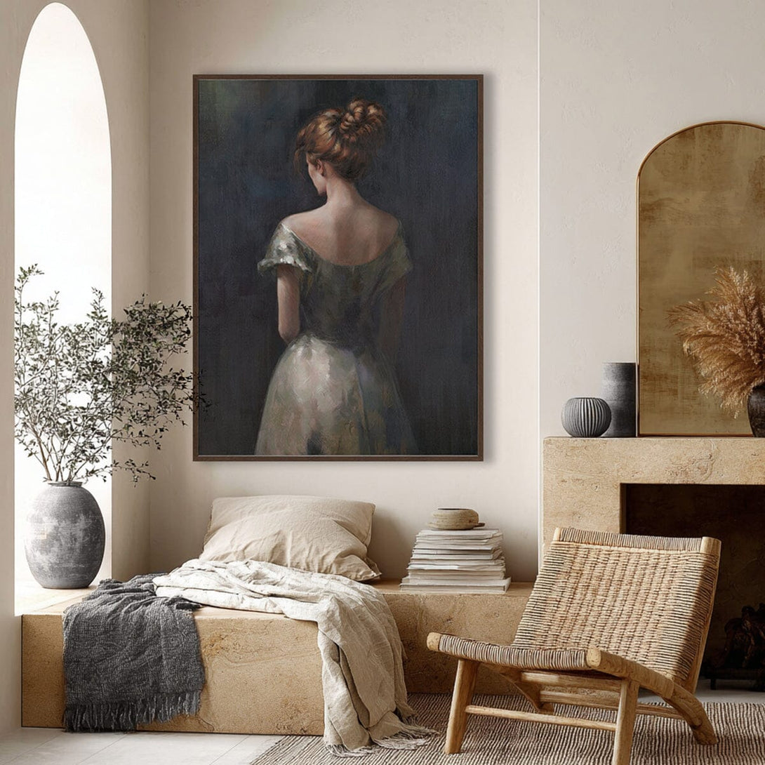 Silent Grace - Classical Portrait#M2701 Painting artwepaint 