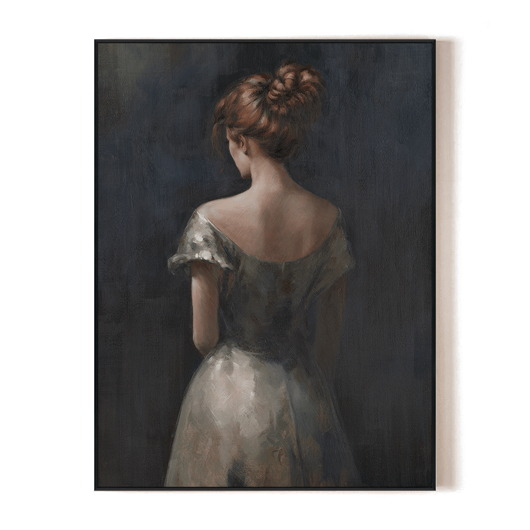 Silent Grace - Classical Portrait#M2701 Painting artwepaint 